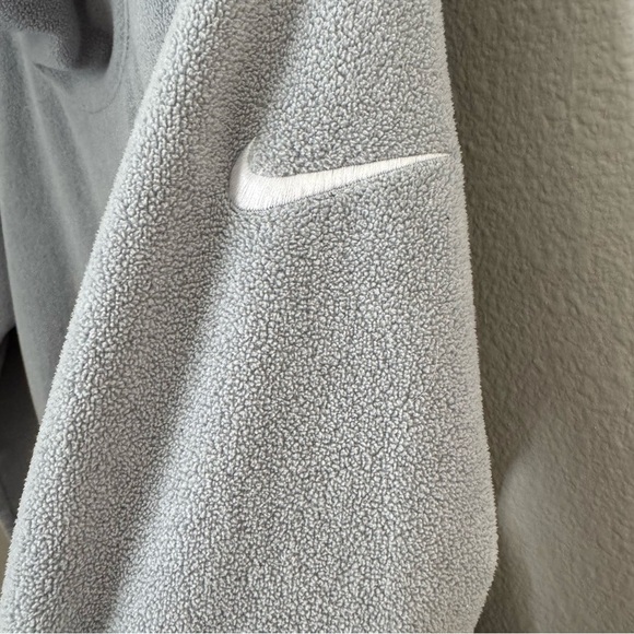 Nike Therma Dri-Fit Tunic Long Sleeve Funnel Neck Fleece Sweatshirt Top size S - Picture 5 of 13